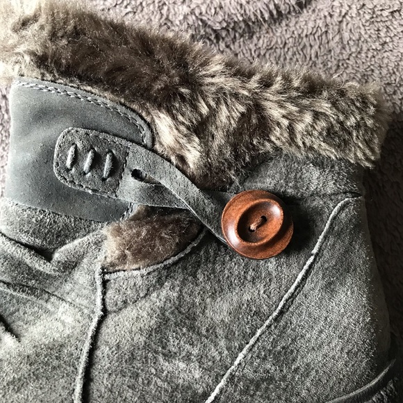 Ronsports faux fur lined suede boots - Picture 3 of 6